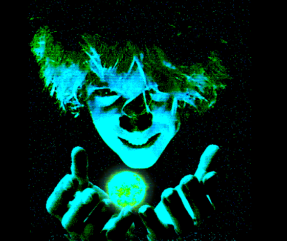 edited photo of my face